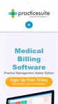 Mobile Screenshot of practicesuite.com